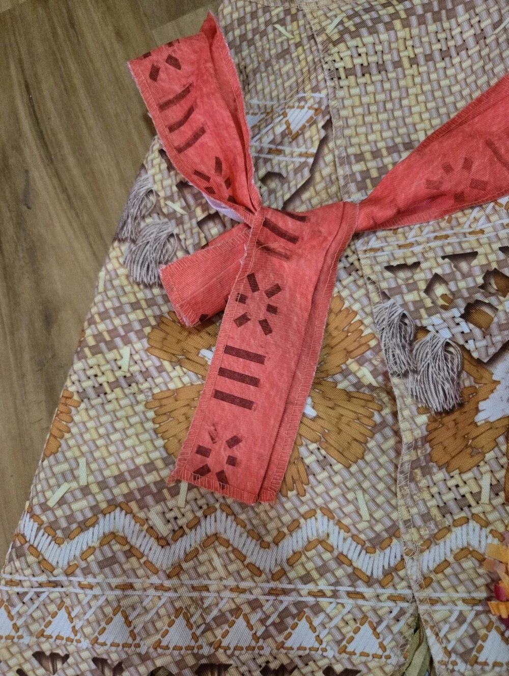 4/$15 Disney Moana Kids Costume Sz 8 Dress Up Halloween Party Dress